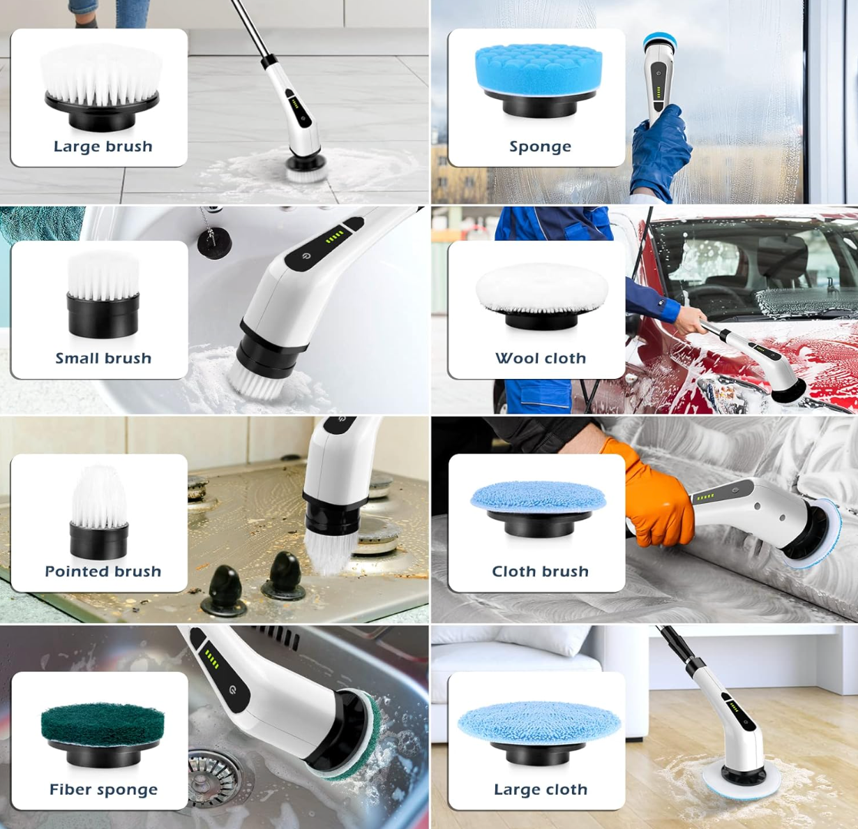 ZenGrounding™ Electric Cleaning Brush