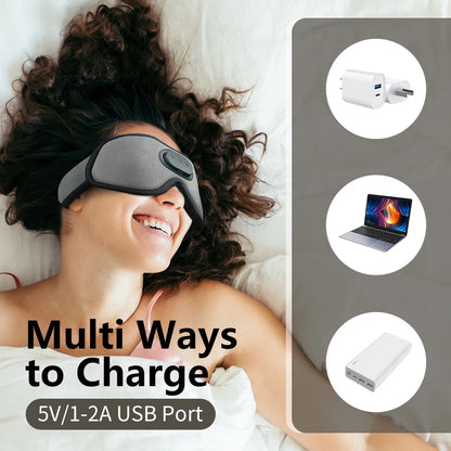 ZenGrounding™ 3D Bluetooth Sleep Mask