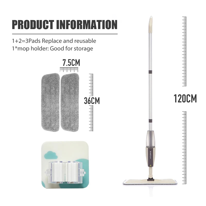 ZenGrounding™ Effortless Clean Vacuum Mop