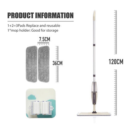 ZenGrounding™ Effortless Clean Vacuum Mop