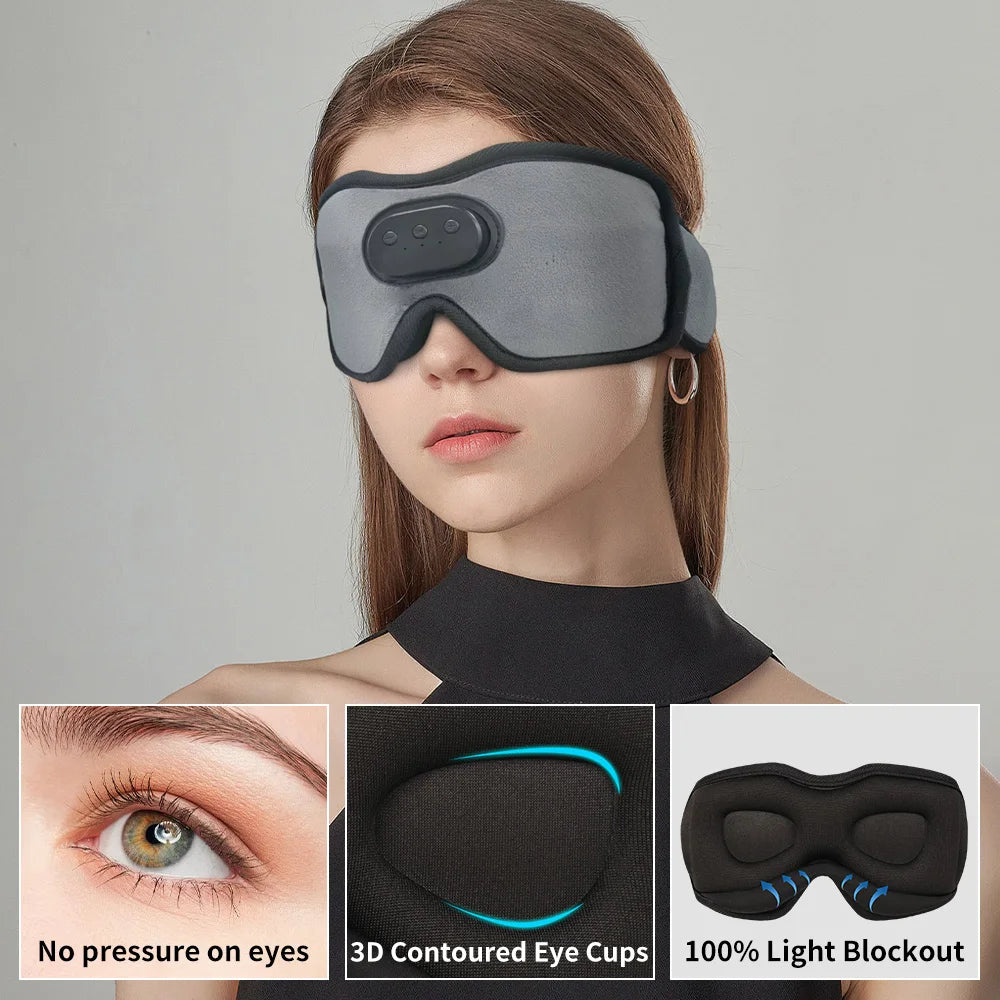 ZenGrounding™ 3D Bluetooth Sleep Mask
