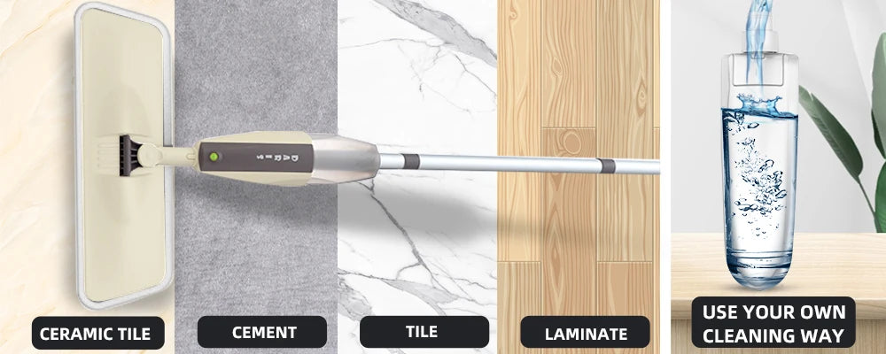 ZenGrounding™ Effortless Clean Vacuum Mop