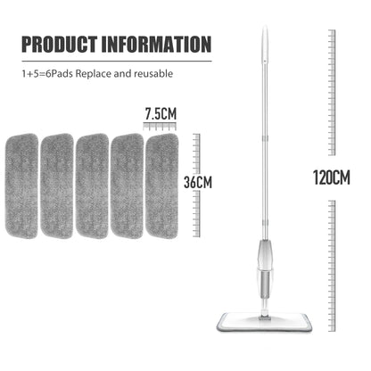 ZenGrounding™ Effortless Clean Vacuum Mop