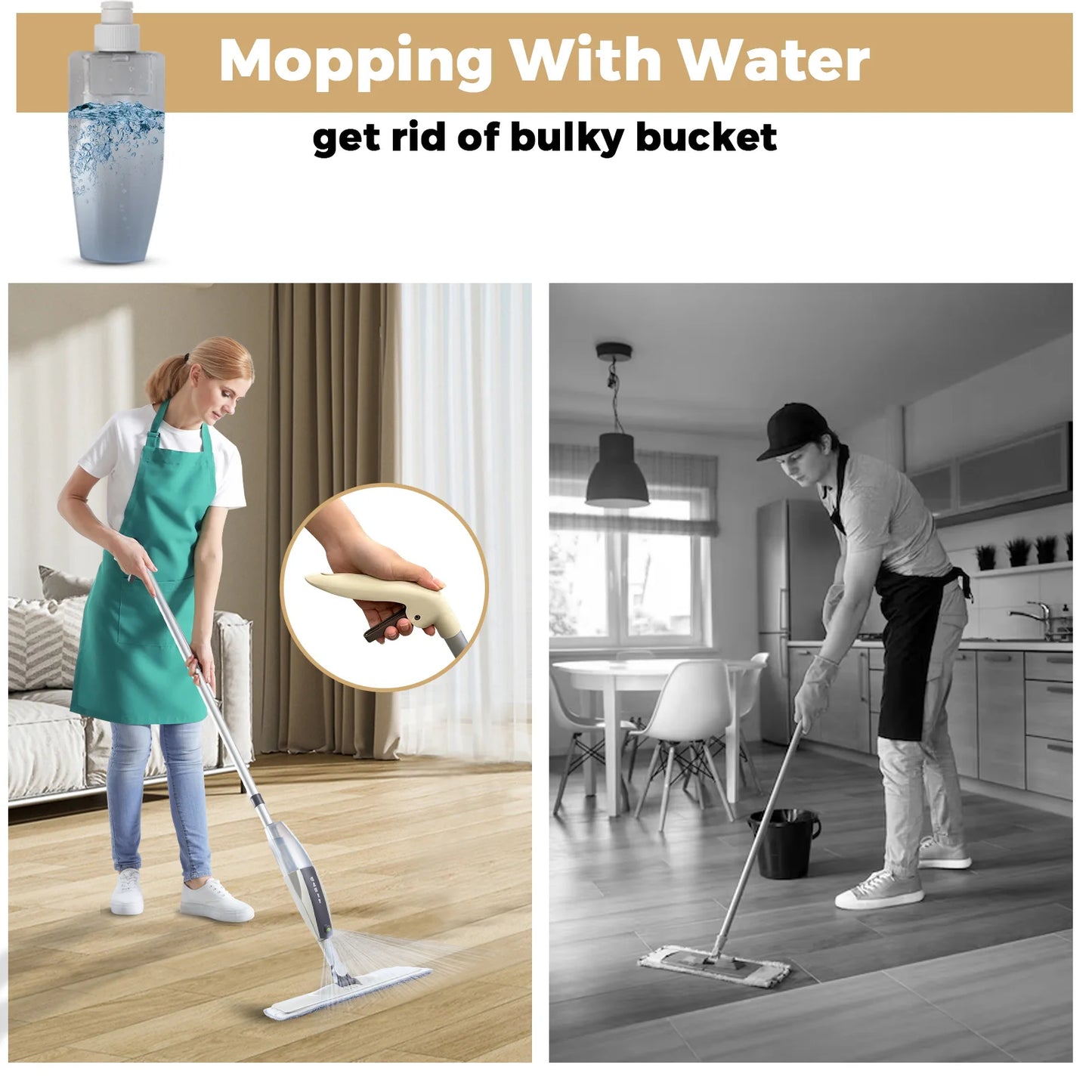 ZenGrounding™ Effortless Clean Vacuum Mop