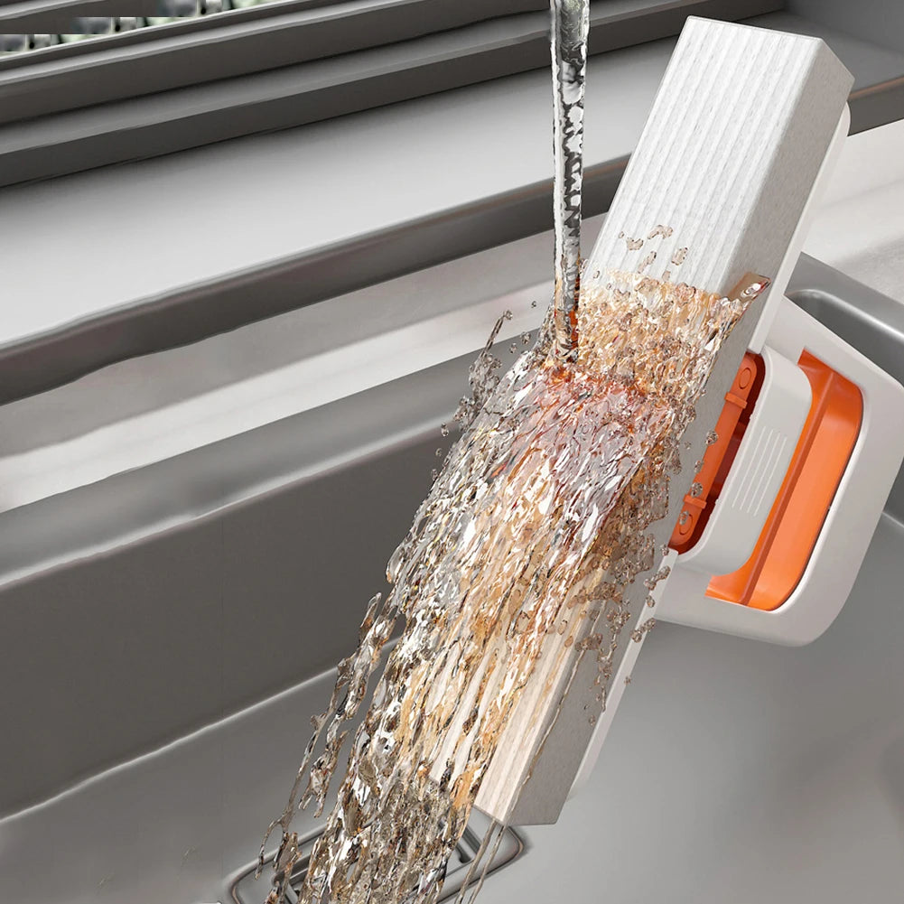 ZenGrounding™ Scratch-Safe Compact Dual Texture Sponge Mop