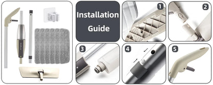 ZenGrounding™ Effortless Clean Vacuum Mop