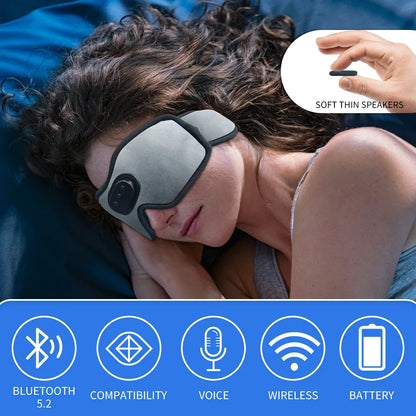 ZenGrounding™ 3D Bluetooth Sleep Mask