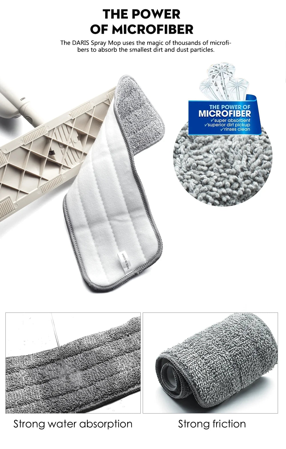 ZenGrounding™ Effortless Clean Vacuum Mop