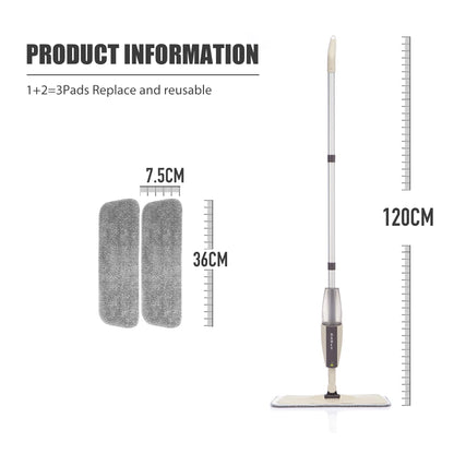 ZenGrounding™ Effortless Clean Vacuum Mop